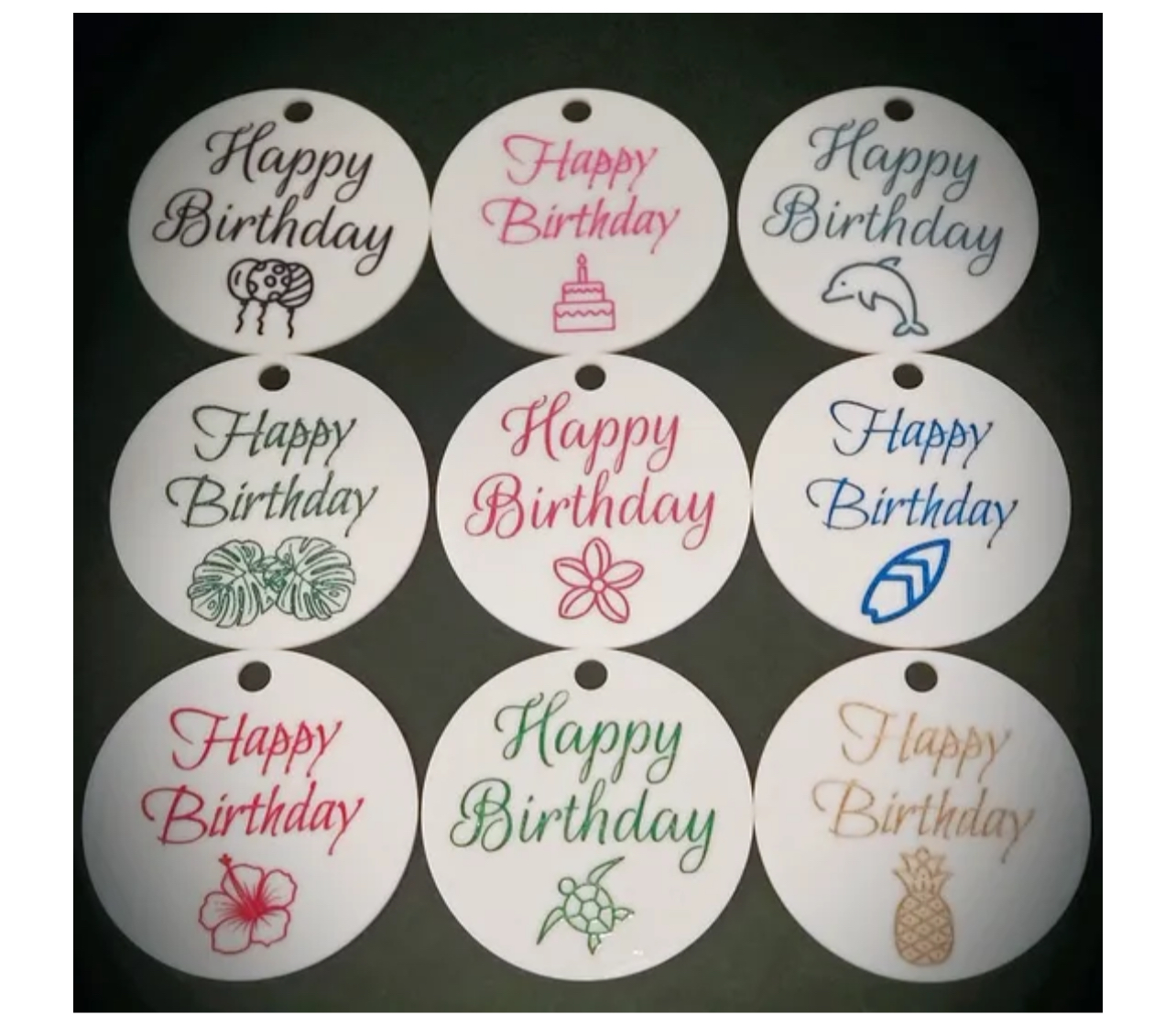 Custom Celebration Disks